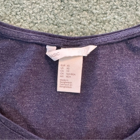 H&M Basic Navy Blue Tank Top - Picture 4 of 4